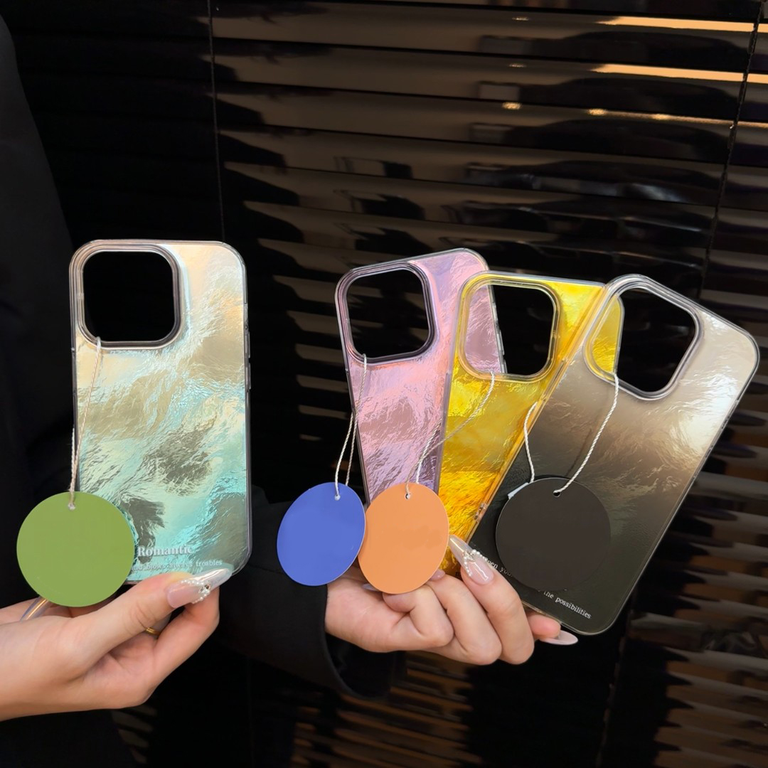 折纸续金山光油漩涡壳适用苹果15pro手机壳iPhone16promax13小米14华为mate70荣耀100/90x200k60p50nova11s18