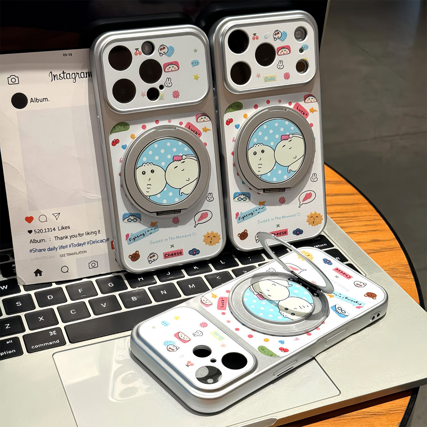 古早萌物支架新款适用苹果18promax手机壳iPhone17pro14小米17华为mate80pura70K90nova15荣耀500x300magic7