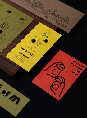 规律RPL 特种纸配色推介 酒单创意信息桌卡 任意菜单尺寸物料定制