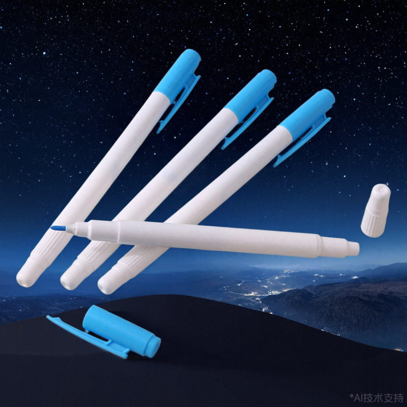 双头水溶笔水消笔裁缝划线消色笔服装十字绣布料专用点位笔水洗笔