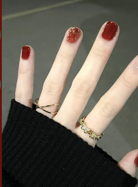 秋冬色系指甲油2026新款免烤快干不可剥持久无味安全显白新年红色