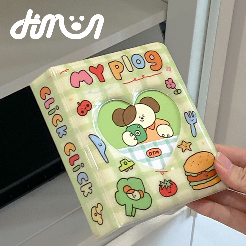 DTMOON原创3寸布丁click卡册相册