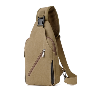 包包男士胸包男式斜跨包帆布斜挎包男包单肩包小背包挂包休闲腰包