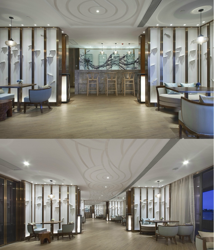 40套新中式风格酒店室内空间实景照片 室内装修设计参考资料