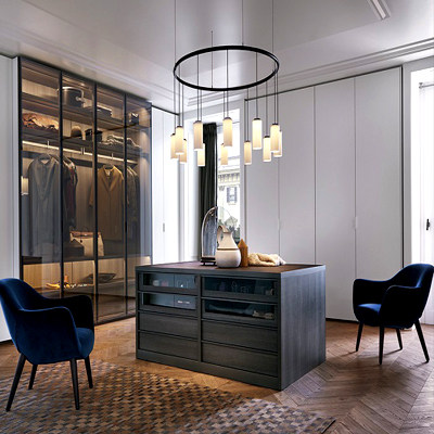 意大利风格高清室内家装衣柜设计款式实景照片参考图片资料