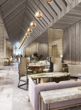 Yabu雅布深圳平安金融中心柏悦酒店公区客房室内设计概念方案