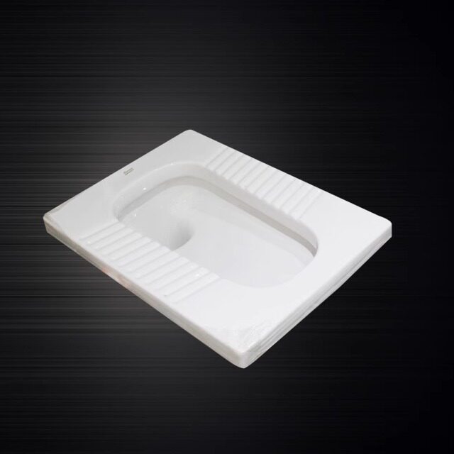 美标卫浴洁具蹲便器方形带存水弯CCAS8006家用工程蹲式马桶