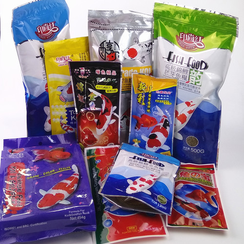 锦鲤金鱼增色小颗粒不浑水饲料