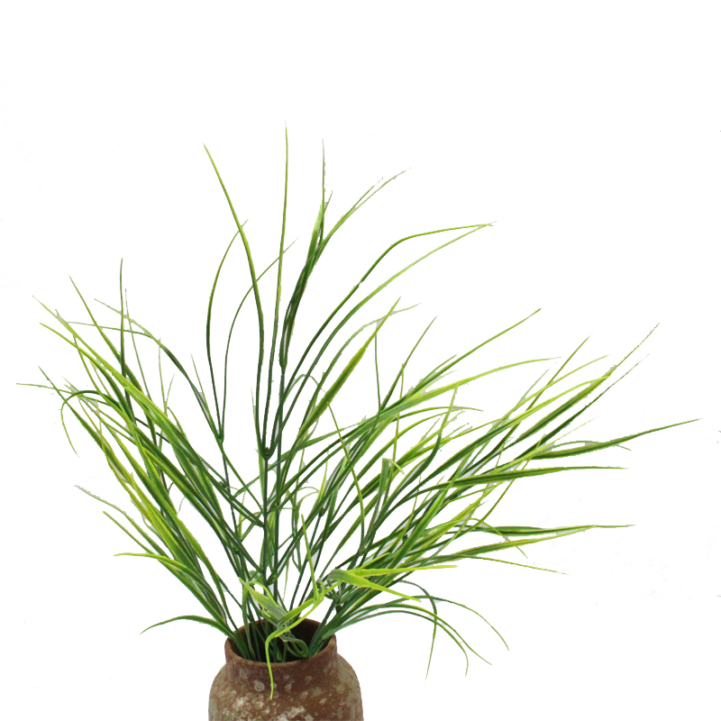 仿真植物草叶湿地盆栽单枝束长