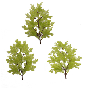 仿真植物水杉五叉枝蕨类植物冷杉叶落叶松红杉叶花园博物馆工程