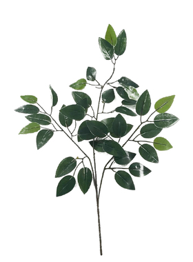 手工仿真植物树叶枝七子叶豆花叶盆栽七子花灌木背景拍摄厂家直销
