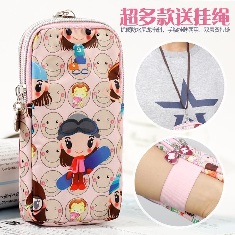 Hand leisure time Big screen wristlet Arm Bag 2018 new pattern Mini Small bag run ksin the Leather/Lady bags/Men's bag, Phone package  category - from Buy2taobao.com to provide professional Taobao agent buy service