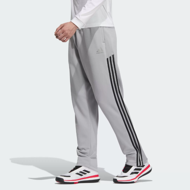 Adidas阿迪达斯正品新款春秋季男款直筒印花休闲抓绒长裤JL7585