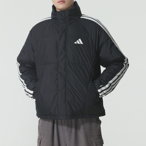 Adidas阿迪达斯正品新款冬季男子宽松立领运动休闲羽绒服KC2487