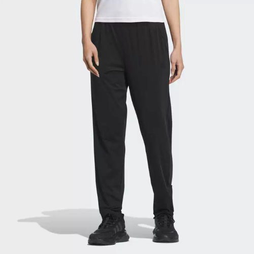Adidas阿迪达斯正品新款春秋季女款日常休闲收脚针织长裤JC5659