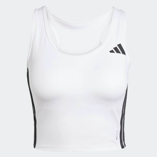 Adidas阿迪达斯正品新款夏季女款紧身三道杠无袖训练背心KC2471