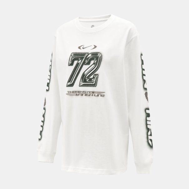 Nike耐克正品新款春秋季女款长袖圆领印花时尚套头T恤卫衣IM6403