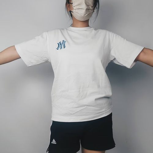 MLB正品夏季男女宽松休闲短袖T恤