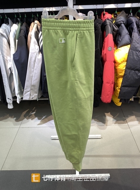 MLB正品春季新款男女同款纯棉舒适刺绣LOGO休闲运动长裤3APTB0141