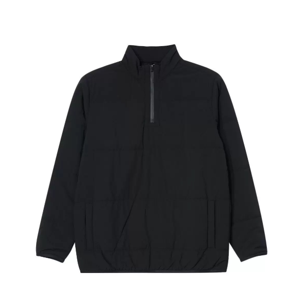 Adidas阿迪达斯正品新款春秋季男款半开衫印花长袖套头卫衣JL7878