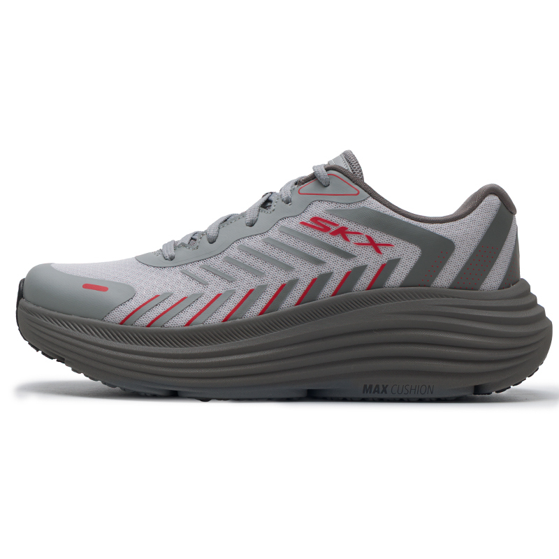 Skechers斯凯奇男士运动网面时尚透气舒适厚底缓震跑步鞋220614