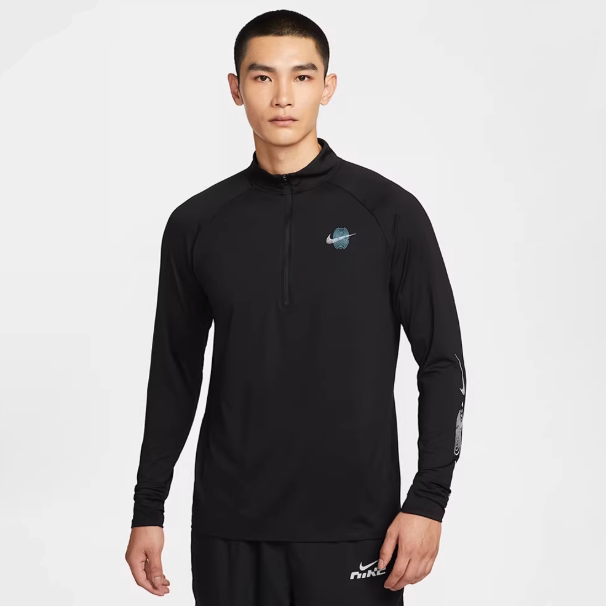 Nike耐克正品新款春秋男子圆领修身跑步运动休闲长袖T恤IM7429