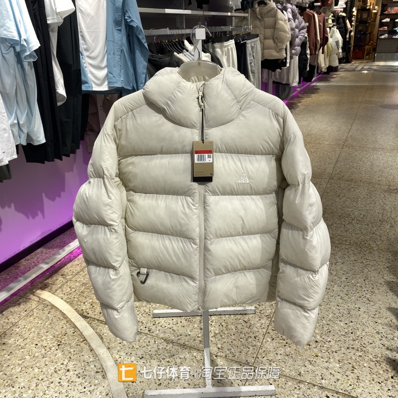 耐克拉链男常规休闲棉服