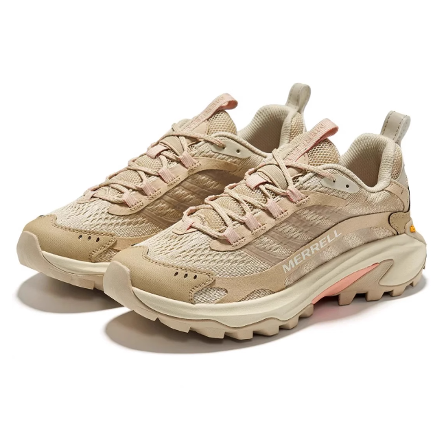 Merrell迈乐正品新款春秋女子网面拼接透气缓震户外徒步鞋J037854