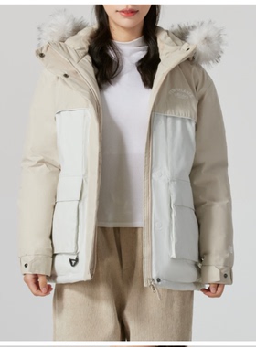 NB 2025秋季新款女款连帽保暖羽绒服潮流加厚保暖外套NPE43042