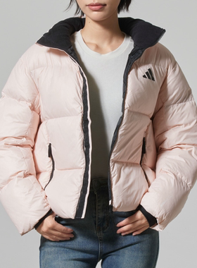 Adidas阿迪达斯冬季女子大号宽松版型运动休闲羽绒服KQ5507