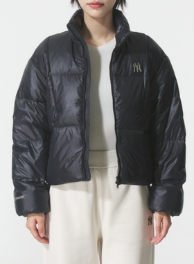 MLB正品新款冬季女子户外休闲轻便百搭时尚运动羽绒服3FDJB2056