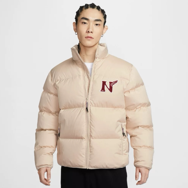 Nike耐克正品新款秋冬季男款刺绣高领无帽休闲羽绒服外套IQ3706