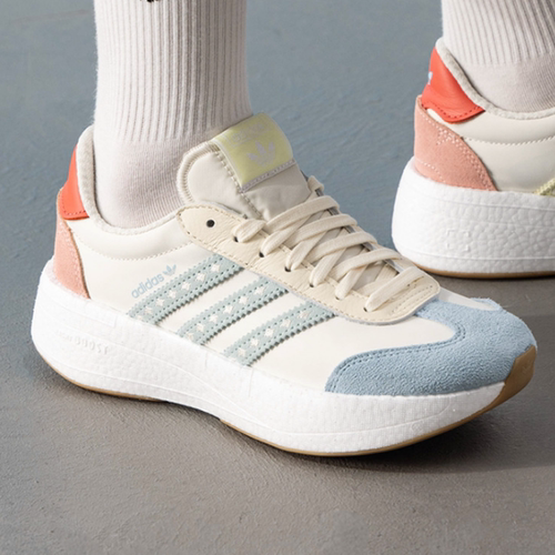 Adidas阿迪达斯三叶草正品新款女子百搭缓震运动休闲鞋板鞋JR8027