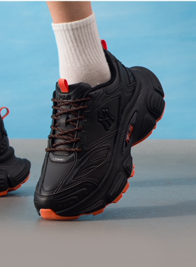 MLB正品新款春秋男女同款户外缓震百搭拼接运动休闲鞋3ASHW005N