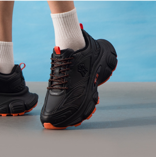 MLB正品新款春秋男女同款户外缓震百搭拼接运动休闲鞋3ASHW005N