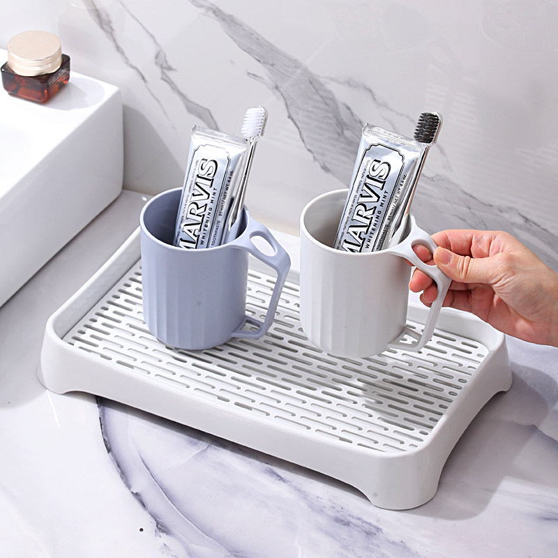 沥水托盘水杯子收纳置物架厨房餐具双层家用桌面玻璃茶杯架多用途,家庭/个人清洁工具,杯架,淘宝优惠券,粉丝福利购,淘宝优惠卷