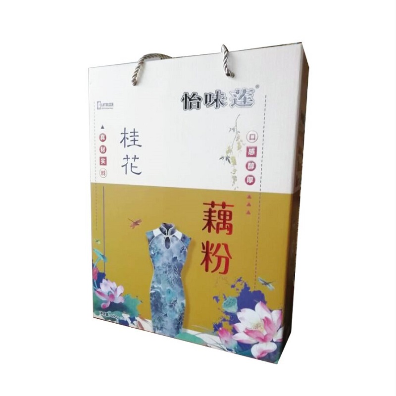 怡味莲纯藕粉伴手礼盒袋装桂花红枣营养食品小包冲饮代餐宝应特产 咖啡/麦片/冲饮 藕粉 原图主图