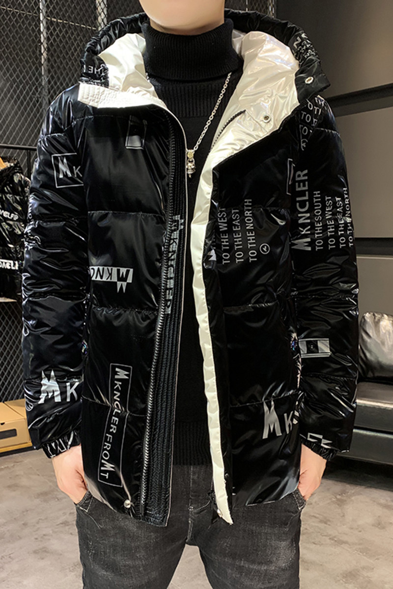棉衣男潮流时尚休闲棉衣外套冬季加厚棉服A210-MY2687-P115,男装棉衣,星座210-3