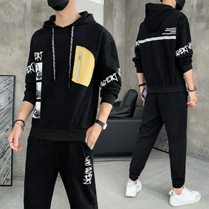 5秋季套装男潮流时尚休闲套装卫衣套装A210-TZ9835-P65图片