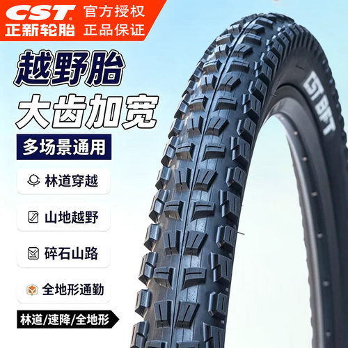 CST正新山地自行车外胎26 27.5寸/2.2 2.4越野速降竞速大颗粒轮胎
