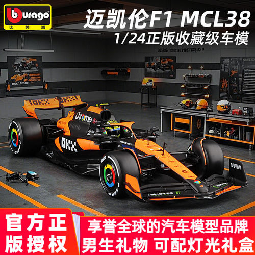 比美高24迈凯伦MCL38方程式赛车