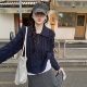 秋冬韩系miu系软糯学院风宽松麻花polo领加厚毛衣针织衫 打底内搭