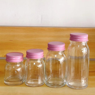 新款30ml50ml80ml100m燕窝分装瓶子家用耐高温密封燕窝瓶子真空盖