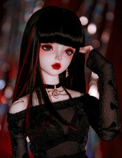 凯哥哥bjd假发3分4分纤柔丝挂耳染手改毛胚发造型发短发长发挑染