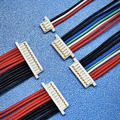 0.8间距单头端子线SUH0.8mm打线式2-16p单头线10064-28＃铁氟龙线