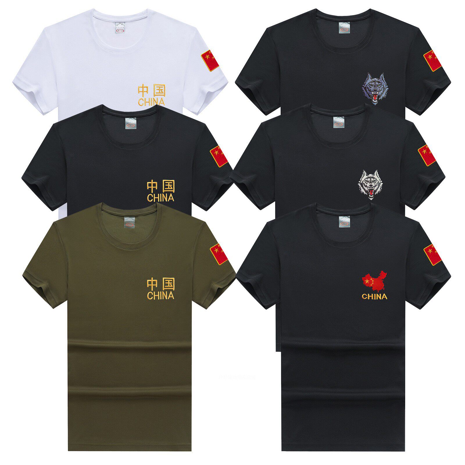 夏季冰丝速干T恤军迷服半袖保安用品特勤体能服作训服男短袖体恤