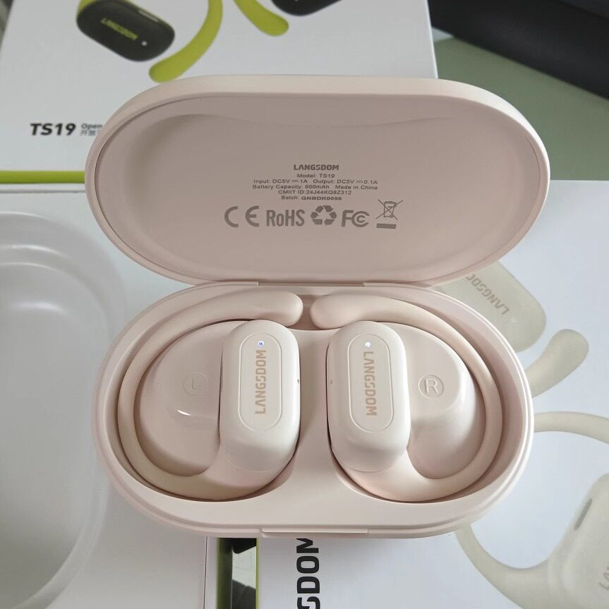兰士顿 TS19骨传导蓝牙耳机运动跑步防水专业耳机通用品牌正品新