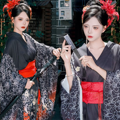 影楼改良和服振袖浴衣写真服