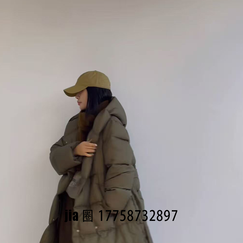 2025秋冬新品中长款连帽鹅绒外套女 价私问