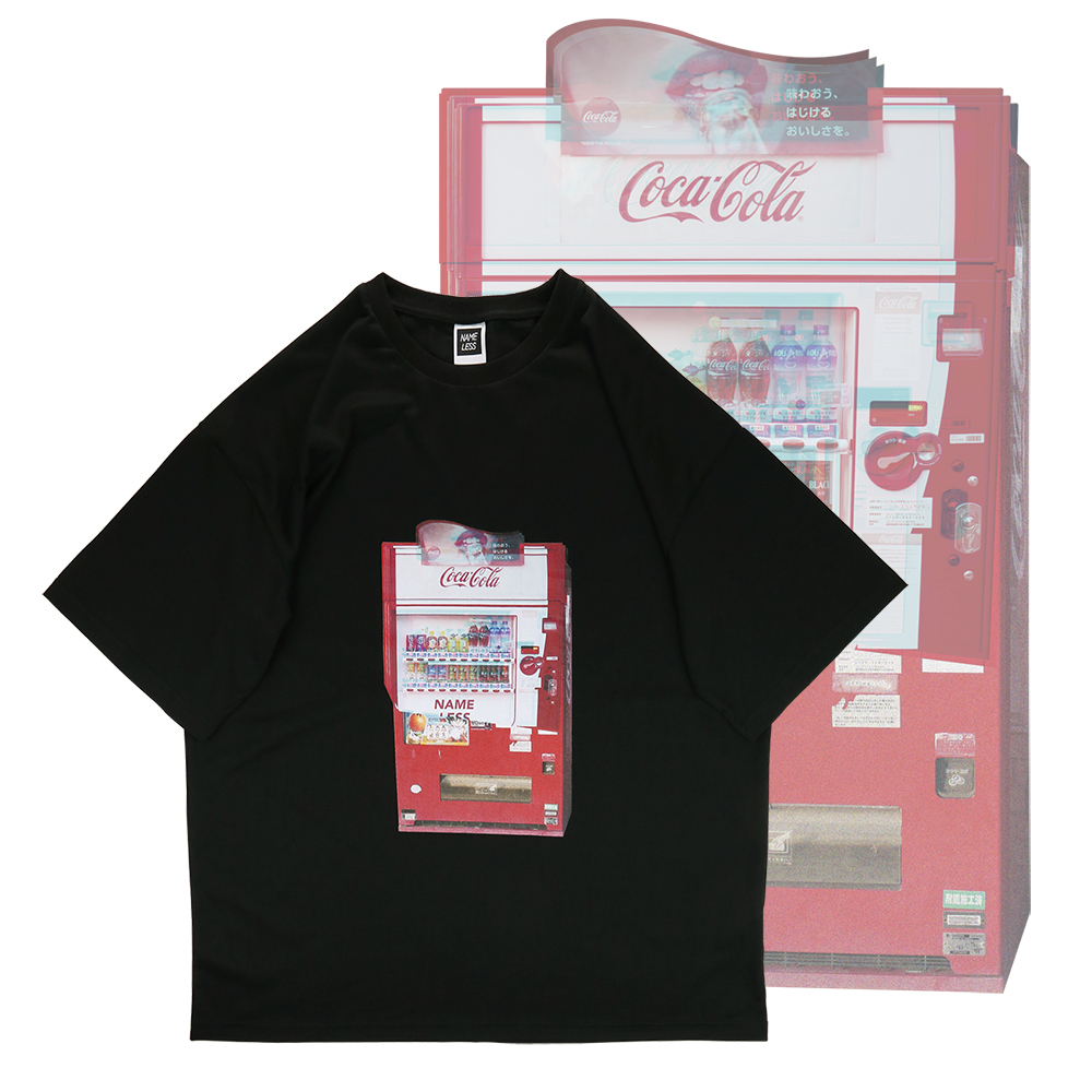 可口可乐街头贩卖机短袖TEE